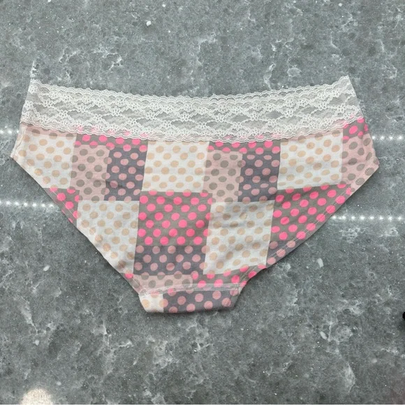 6-Pack VS & PINK Women’s Underwear – Brand New L, Neutral + Pink Mix - Picture 15 of 16